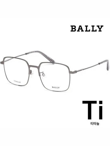 Titanium glasses frame BY5063H 008 women men square metal frame - BALLY - BALAAN 1