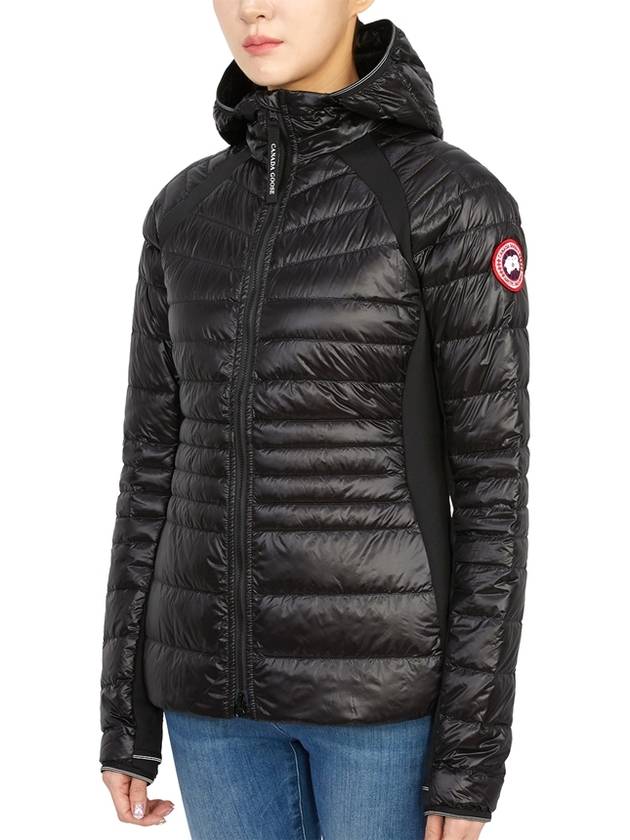 High Bridge Light Tech Hooded Down Padding Jacket Black - CANADA GOOSE - BALAAN 4