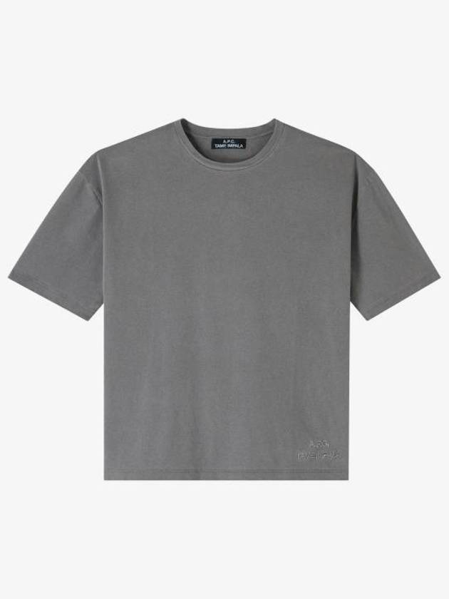 Floater Tame Impala Short Sleeve T-Shirt Charcoal - A.P.C. - BALAAN 2