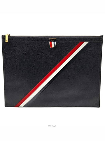 Diagonal Clutch Large L299755 - THOM BROWNE - BALAAN 1