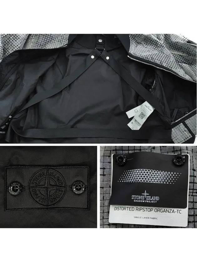 Shadow Project Zipped Bomber Jacket Black - STONE ISLAND - BALAAN 5