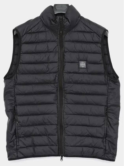 Chamber R Nylon Down Vest Navy - STONE ISLAND - BALAAN 2