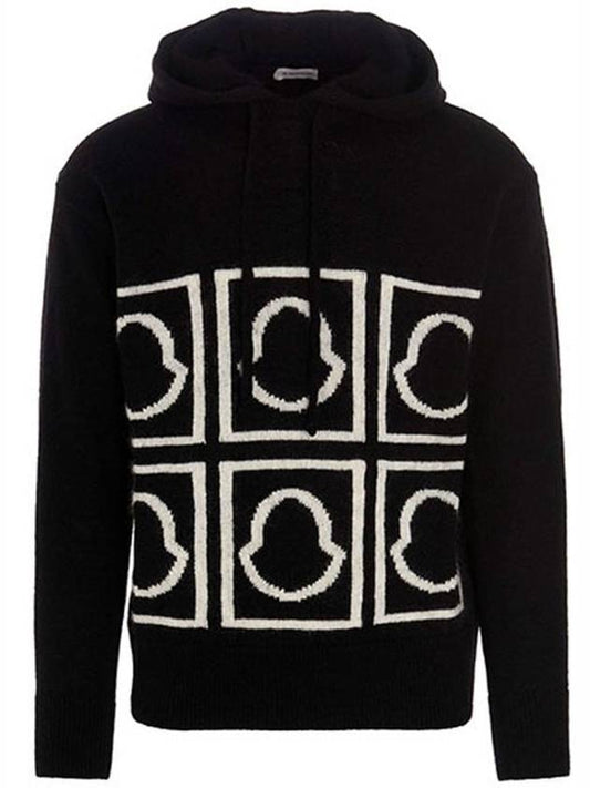 Moncler 9C00013 M1240 999 Black Men s Hoodie - MONCLER - BALAAN 2