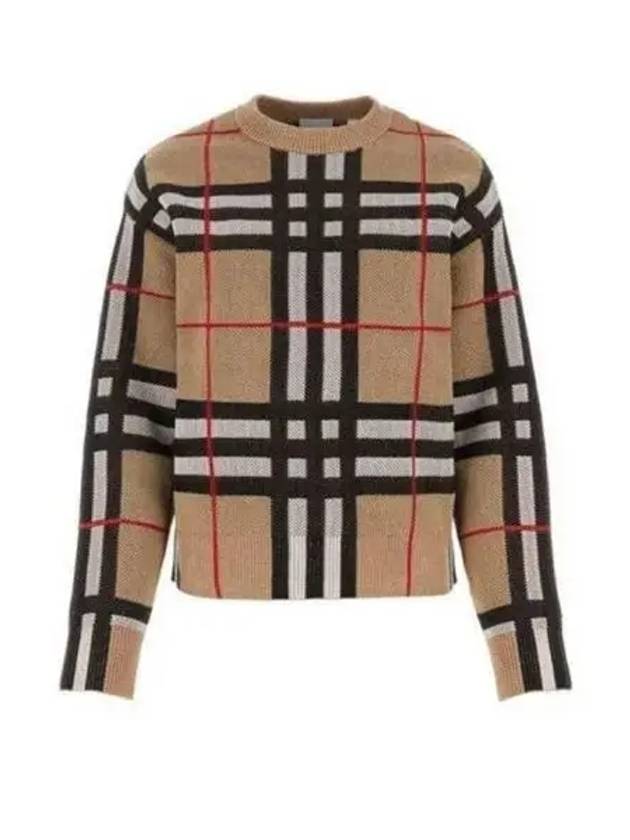 Vintage Check Crewneck Sweatshirt Archive Beige - BURBERRY - BALAAN 2