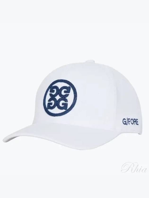 Circle GS Snapback Cap Snow - G/FORE - BALAAN 2