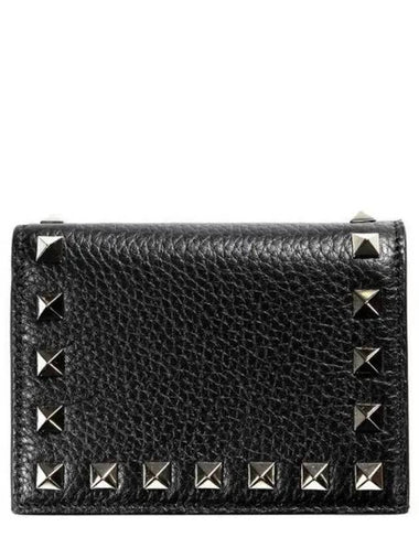 Women s Rockstud Half Wallet 271306 - VALENTINO - BALAAN 1