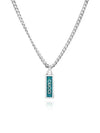 Enamel Pendant Necklace Silver YBB678714001 - GUCCI - BALAAN 3