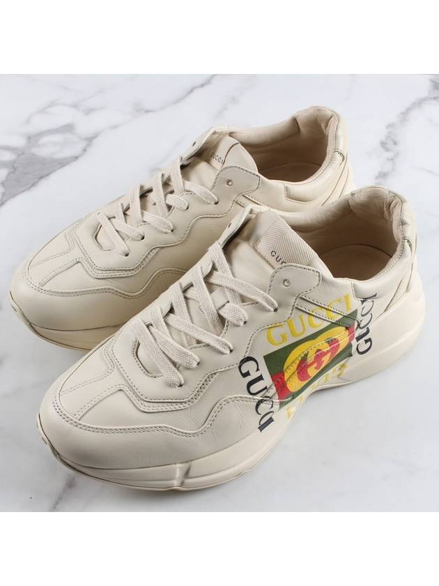 Rhyton square logo sneakers 8 270 - GUCCI - BALAAN 1