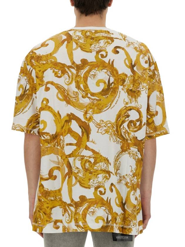 T-SHIRT WITH LOGO - VERSACE - BALAAN 3