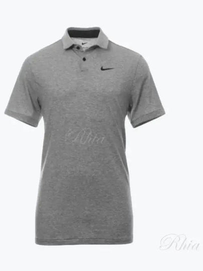 Men's Dry Fit Tour Heather Golf Wear T-Shirt - Heather Gray 329291 - NIKE - BALAAN 2