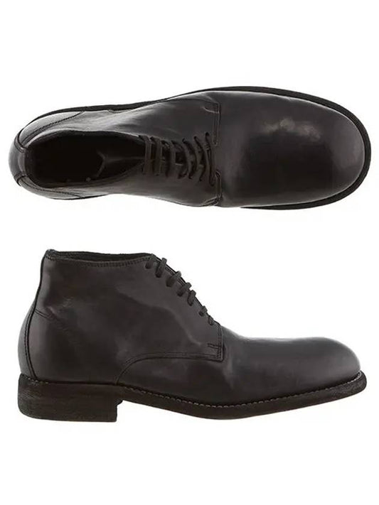 994X BLKT Horse Full Grain Leather Ankle Boots - GUIDI - BALAAN 2