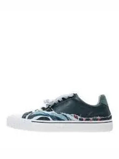 New Evolution Leather Fabric Low Top Sneakers - MAISON MARGIELA - BALAAN 2