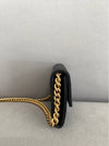 Boy Gold Logo Chain Caviar Card Wallet Black - CHANEL - BALAAN 6