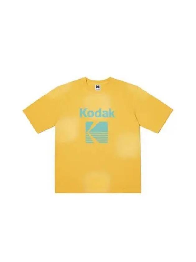 KODAK Apparel Color Eye Semi Overfit Short Sleeve T Shirt YELLOW - KODO - BALAAN 1