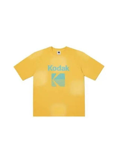 KODAK Apparel Color Eye Semi Overfit Short Sleeve T Shirt YELLOW - KODO - BALAAN 1