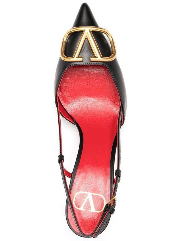 VALENTINO VLOGO SIGNATURE SLINGBACK 80mm - VALENTINO - BALAAN 4