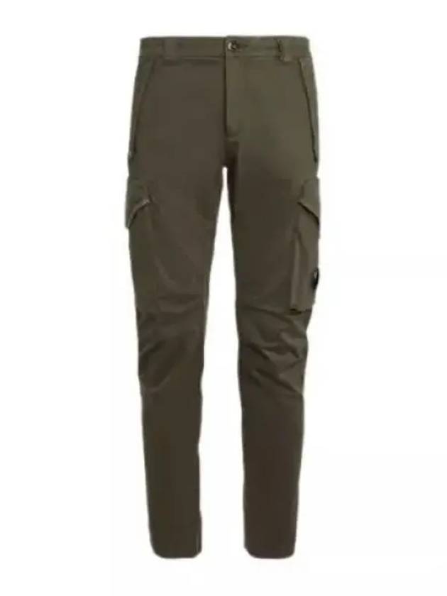 Lens Detail Panel Cargo Straight Pants Green - CP COMPANY - BALAAN 2