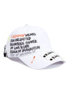 BBD Side Logo Childhood Cap White - BLACKBLOND - BALAAN 2