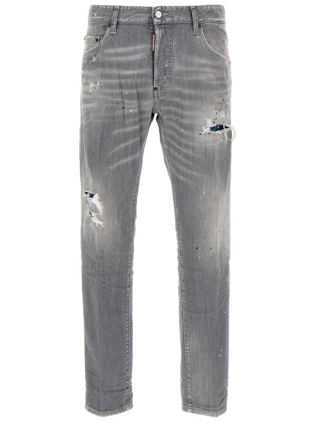 Skater Denim Jeans Grey - DSQUARED2 - BALAAN 2