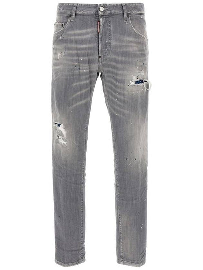 Skater Denim Jeans Grey - DSQUARED2 - BALAAN 2