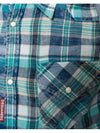 Bleached Check Western Shirt - DSQUARED2 - BALAAN 4