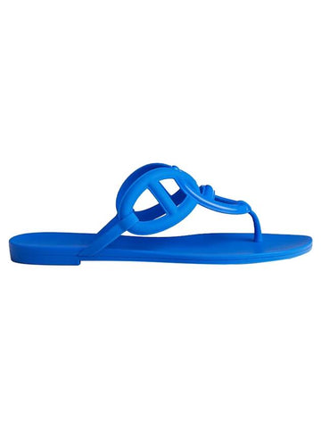 Egerie Flip Flops Blue Outremer - HERMES - BALAAN 1