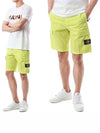 Cargo Bermuda Shorts Neon - STONE ISLAND - BALAAN 2