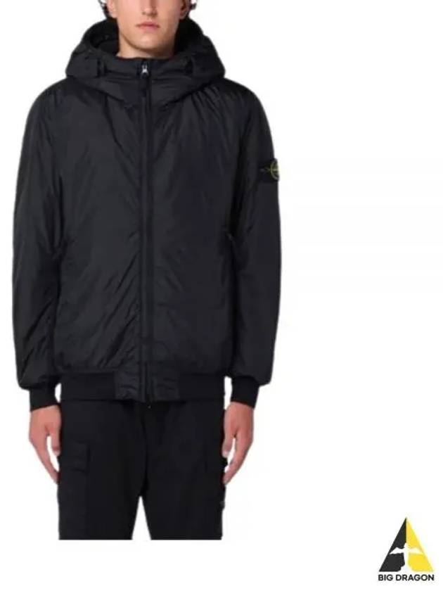 Crinkle Reps R NY Padding Black - STONE ISLAND - BALAAN 2