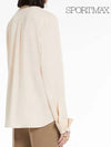 Sportmax YEN silk blend blouse pink YEN 2321160139 015 - MAX MARA - BALAAN 4