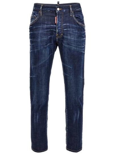 Skater Washed Jeans Blue - DSQUARED2 - BALAAN 2