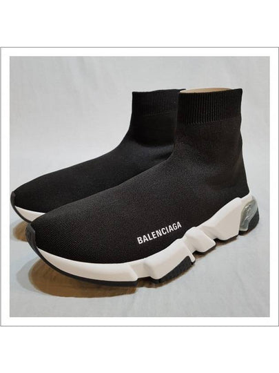 Speedrunner Clear Sole High Top Sneakers Black - BALENCIAGA - BALAAN 2