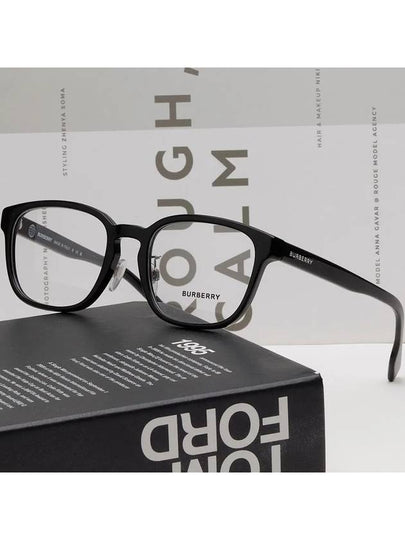 Glasses frame BE2344F 3878 EDISON Asian fit square horn frame - BURBERRY - BALAAN 2