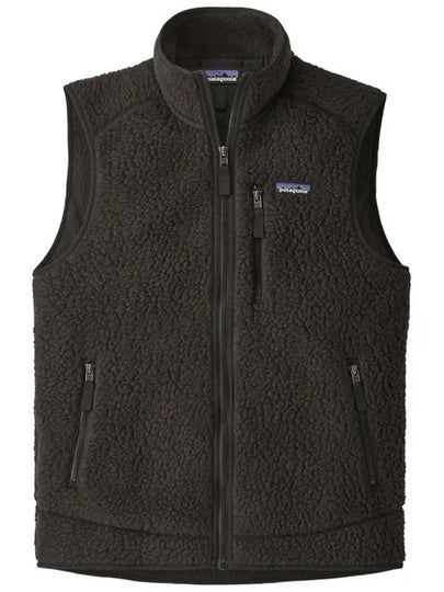 Men's Retro Pile Vest Black - PATAGONIA - BALAAN 2