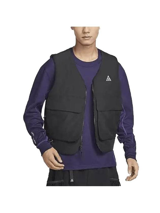 ACG Skull Peak Primaloft Reversible Vest Black - NIKE - BALAAN 1