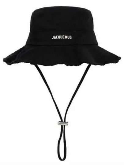 Le Bob Artichaut Bucket Hat Black - JACQUEMUS - BALAAN 2