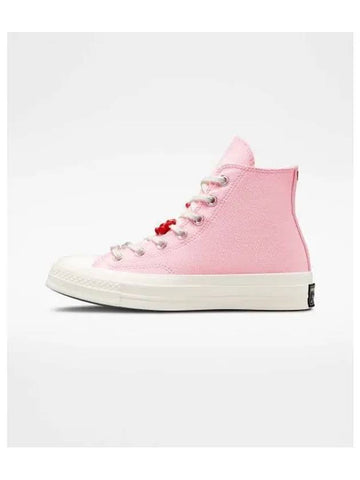 Chuck 70 DIY Beads High Top Sneakers Pink - CONVERSE - BALAAN 1