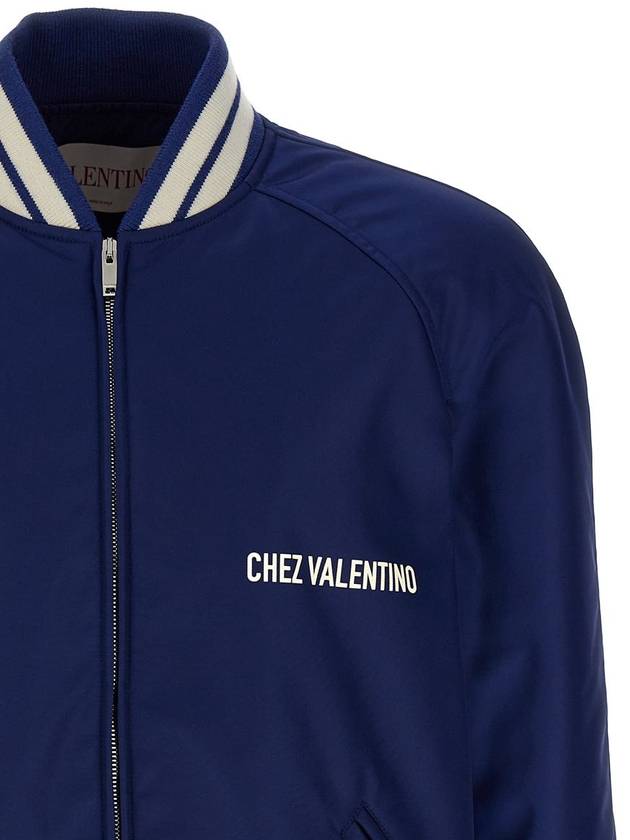 Valentino Garavani Valentino Garavani 'Chez Valentino' Bomber Jacket - VALENTINO - BALAAN 3