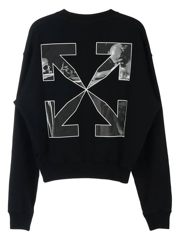 Caravaggio Arrow Sweatshirt Black - OFF WHITE - BALAAN.