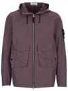 Wappen Patch Micro Reps Hooded Jacket Purple - STONE ISLAND - BALAAN 2