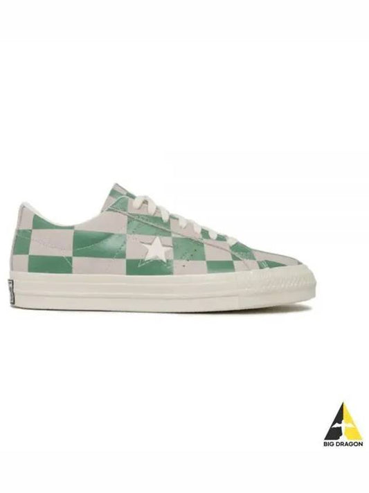 172353C 001 White Middle Green One Star Block - CONVERSE - BALAAN 2