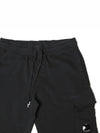 Men's Mid Rise Shorts Black - CP COMPANY - BALAAN.