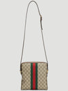 Men's Ophidia GG Small Messenger Bag Beige Ebony - GUCCI - BALAAN 6