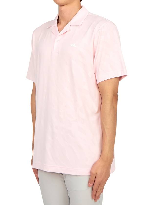 Golf Wear Resort Men s Collar Short Sleeve T Shirt GMJT08406 S054 - J.LINDEBERG - BALAAN 3