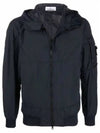 Men's Wappen Patch Naslan Watro Hooded Jacket Navy - STONE ISLAND - BALAAN 2