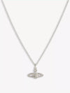 Mini Bas Relief Pendant Necklace Silver - VIVIENNE WESTWOOD - BALAAN 4