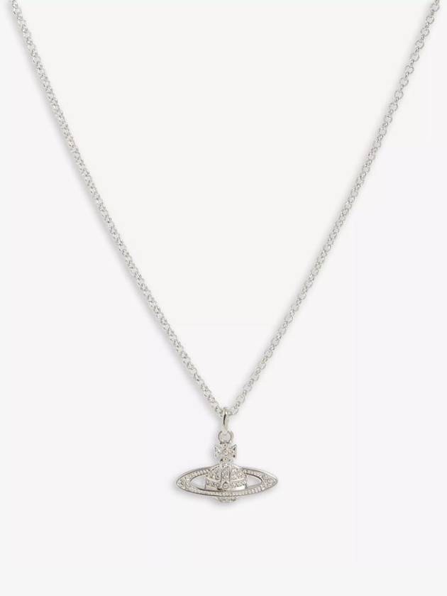 Mini Bas Relief Pendant Necklace Silver - VIVIENNE WESTWOOD - BALAAN 4