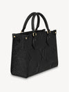 OnTheGo PM Monogram Tote Bag Black - LOUIS VUITTON - BALAAN 3