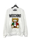 1735 2027 V1001 Sweatshirt White Moschino - MOSCHINO - BALAAN 1