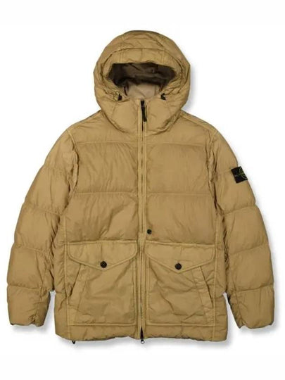 Crinkle Reps Re-Nylon Down Padding Beige - STONE ISLAND - BALAAN 2