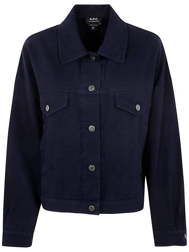 Cally Jacket Dark Navy - A.P.C. - BALAAN 1